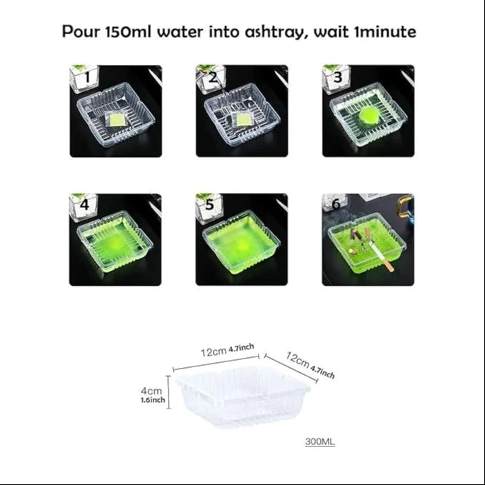 PureSmoke™ Odor-Free Ashtray