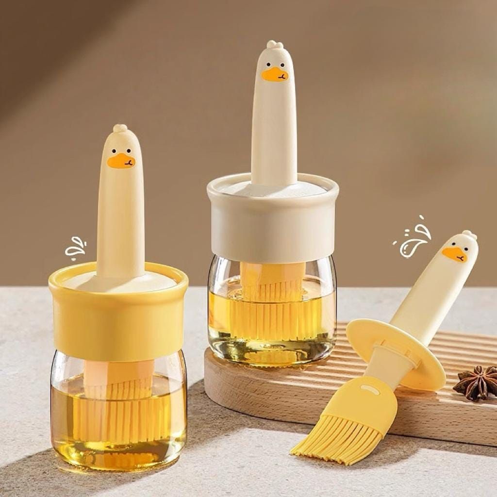 Glass 250mL Duck Oil Dispenser